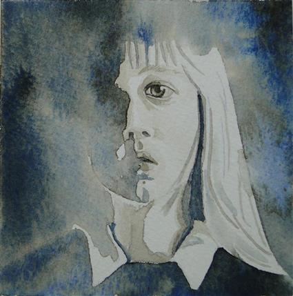 Levenslijn I 9x9 aquarel